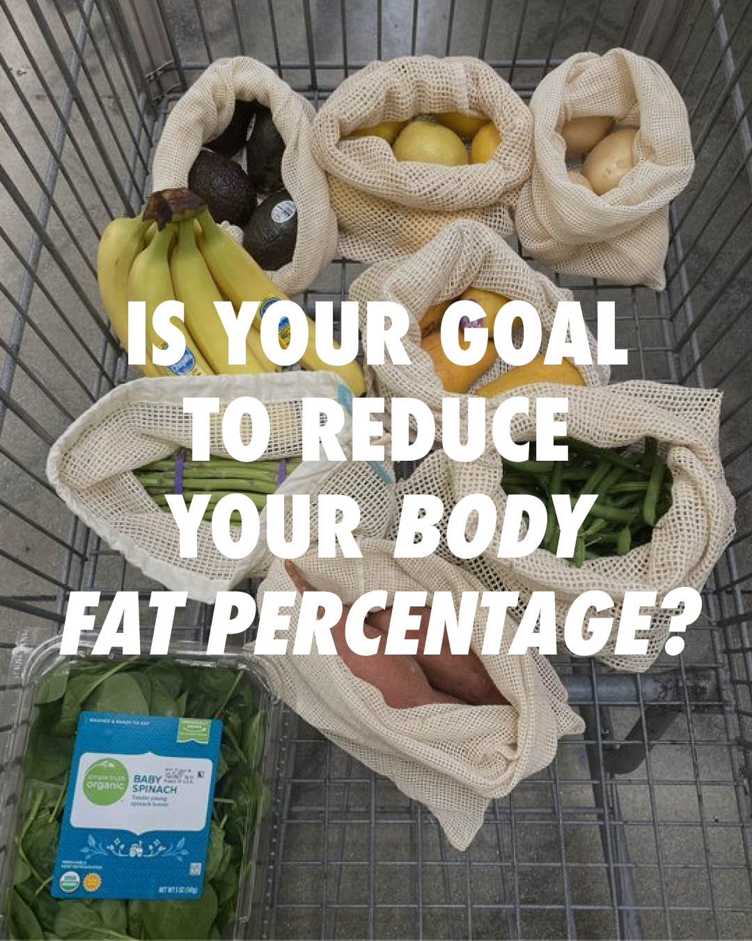 Looking to reduce your BODY FAT PERCENTAGE?