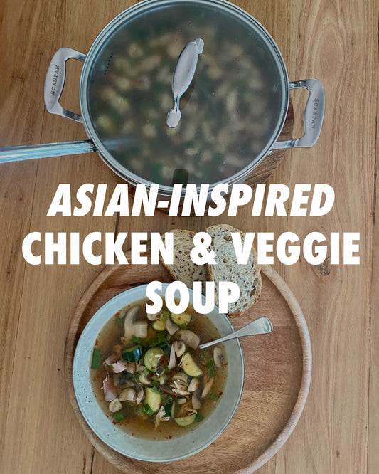 Asian-Inspired Chicken & Veggie Soup