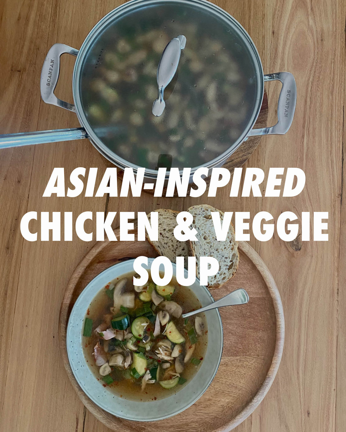 Asian-Inspired Chicken & Veggie Soup