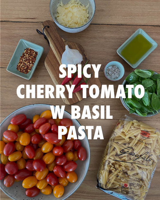 Spicy Cherry Tomato w/ Basil Pasta